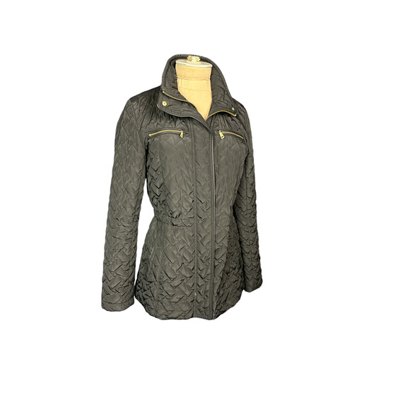 Cole Haan Signature Black Quilted Jacket Size Small - Picture 1 of 4